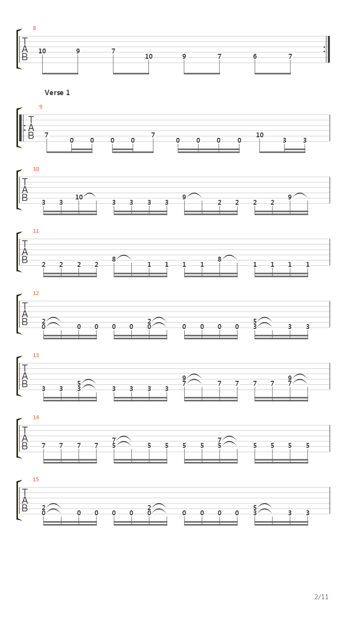 Trapped In A Black Hole吉他谱