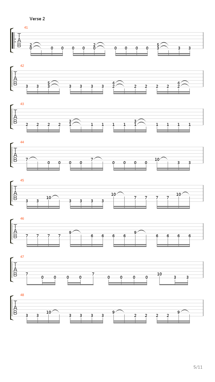 Trapped In A Black Hole吉他谱