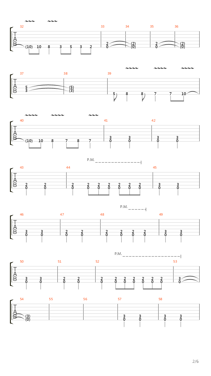 Демон吉他谱