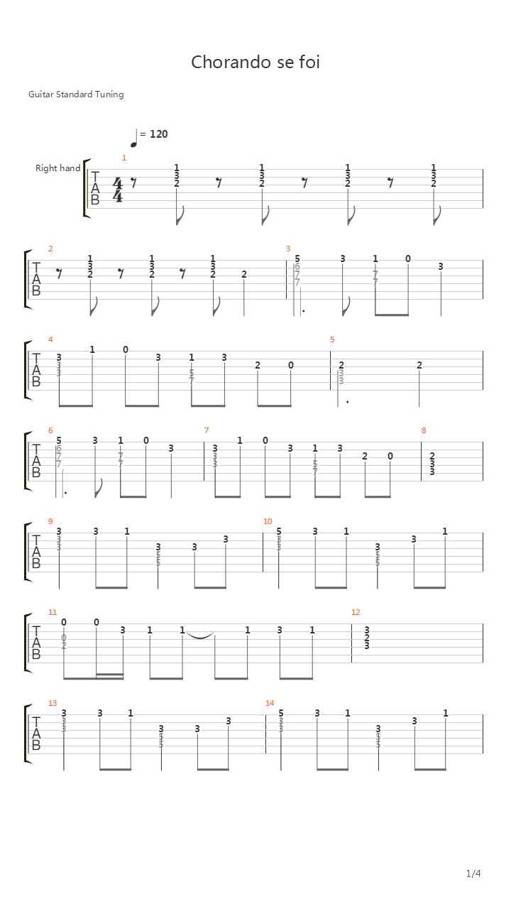 Lambada吉他谱