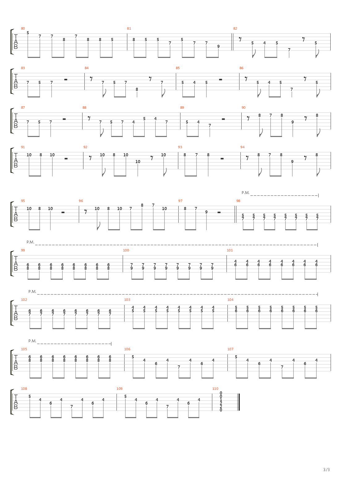 Palladio吉他谱