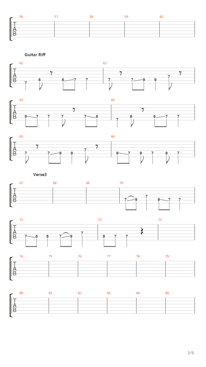 Kaha Hola吉他谱