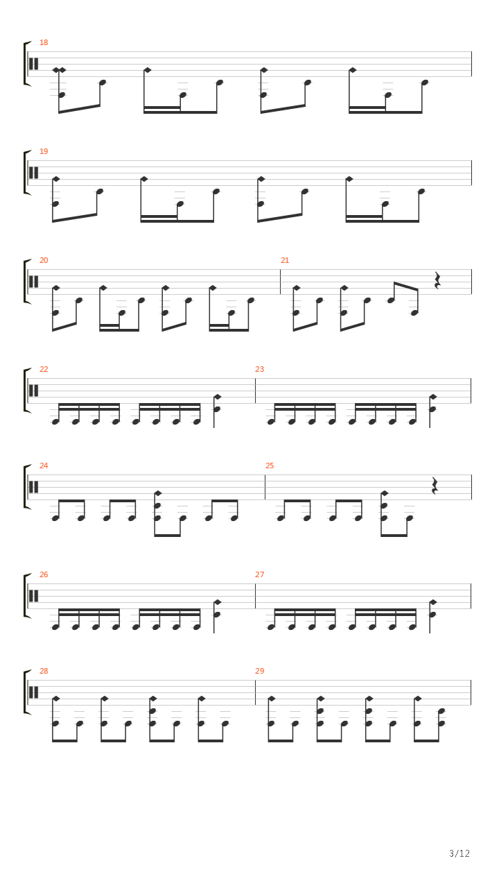 Schicksalsscheiss吉他谱