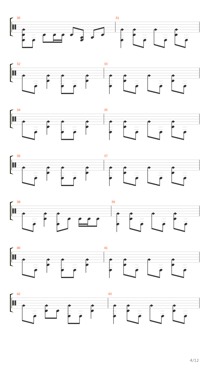 Schicksalsscheiss吉他谱