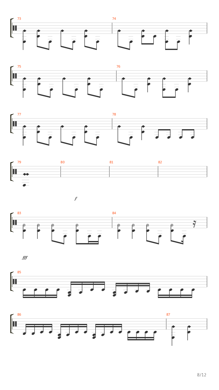 Schicksalsscheiss吉他谱