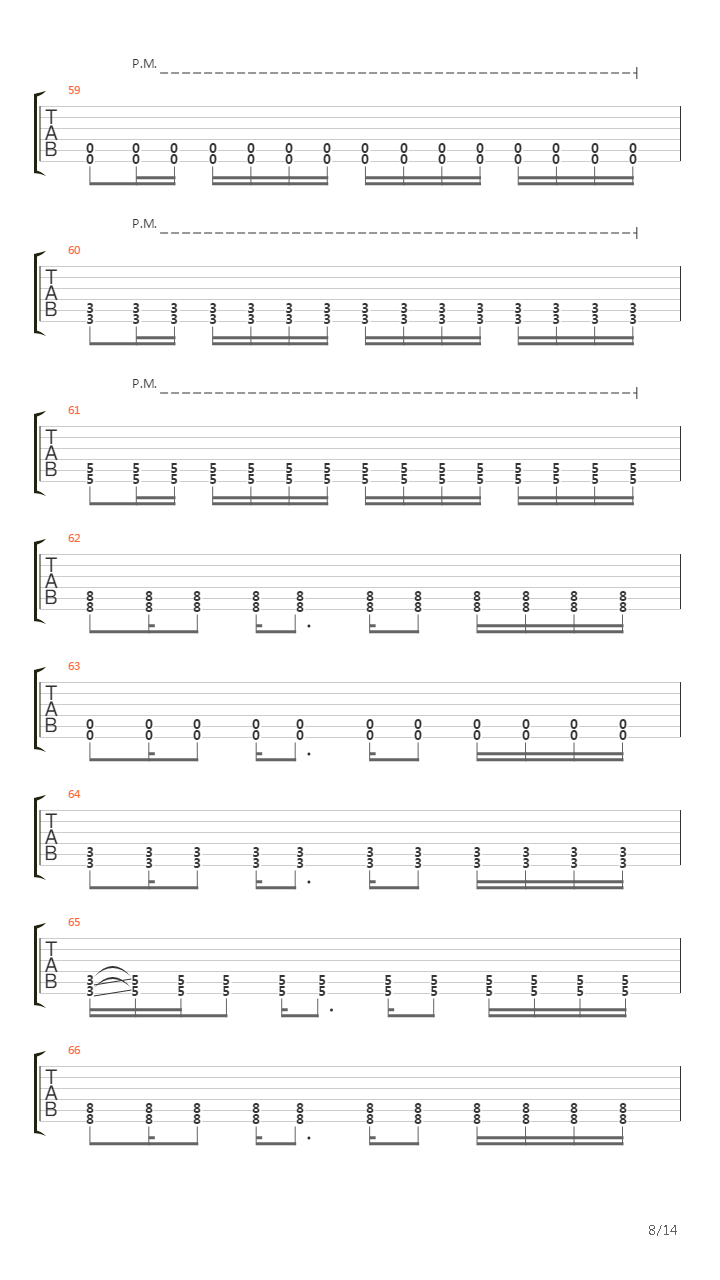 Black吉他谱