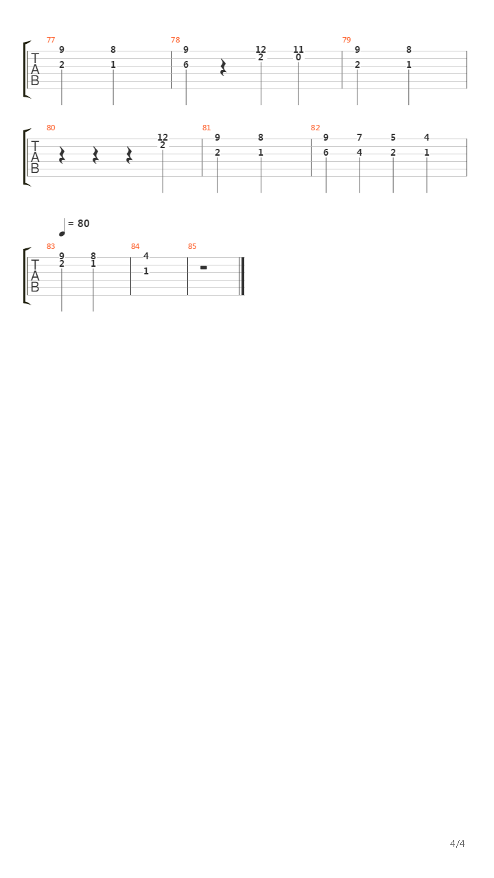 El Viejo吉他谱