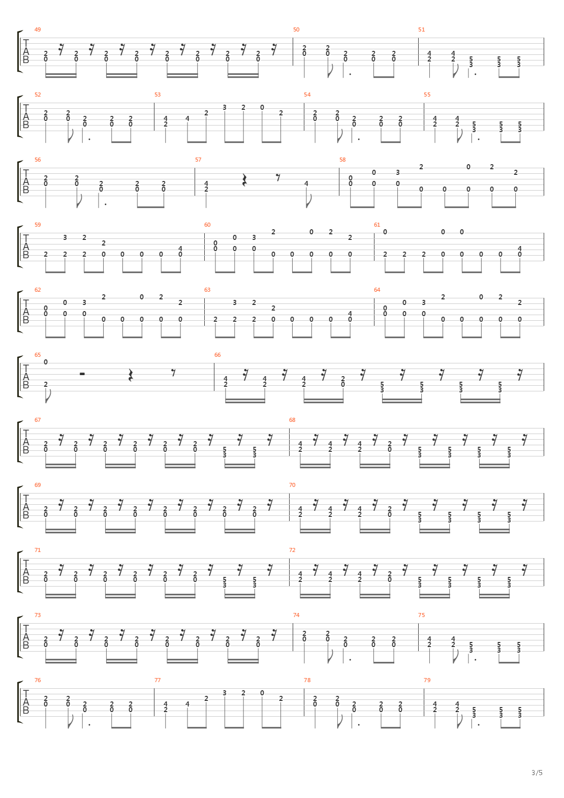 Taocz geupia taocz吉他谱