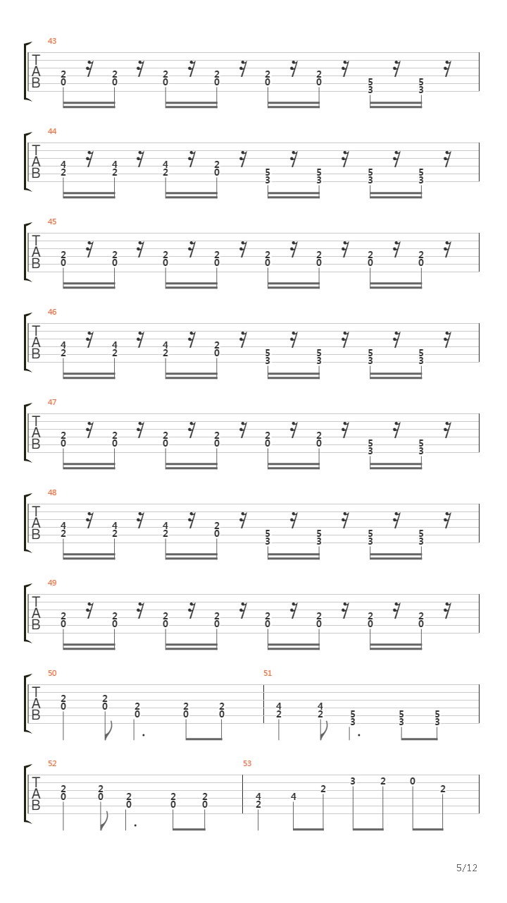 Taocz geupia taocz吉他谱