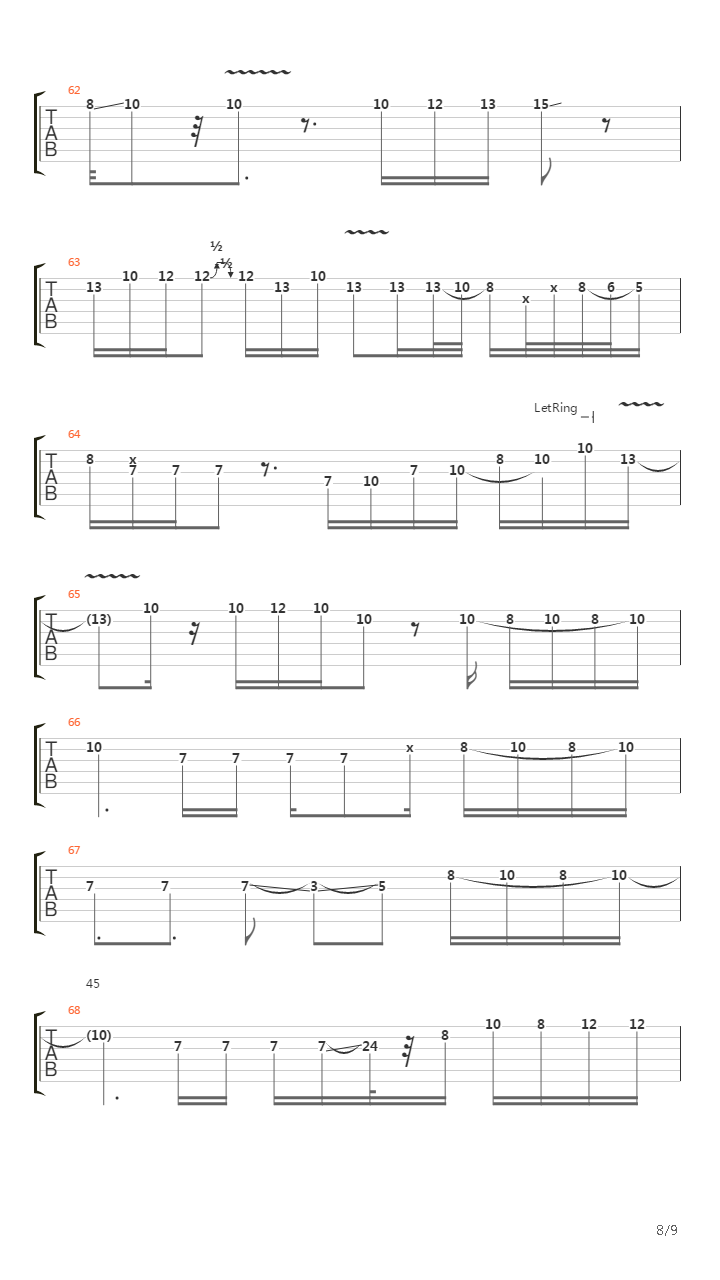 Wciaz Bardziej Obcy吉他谱