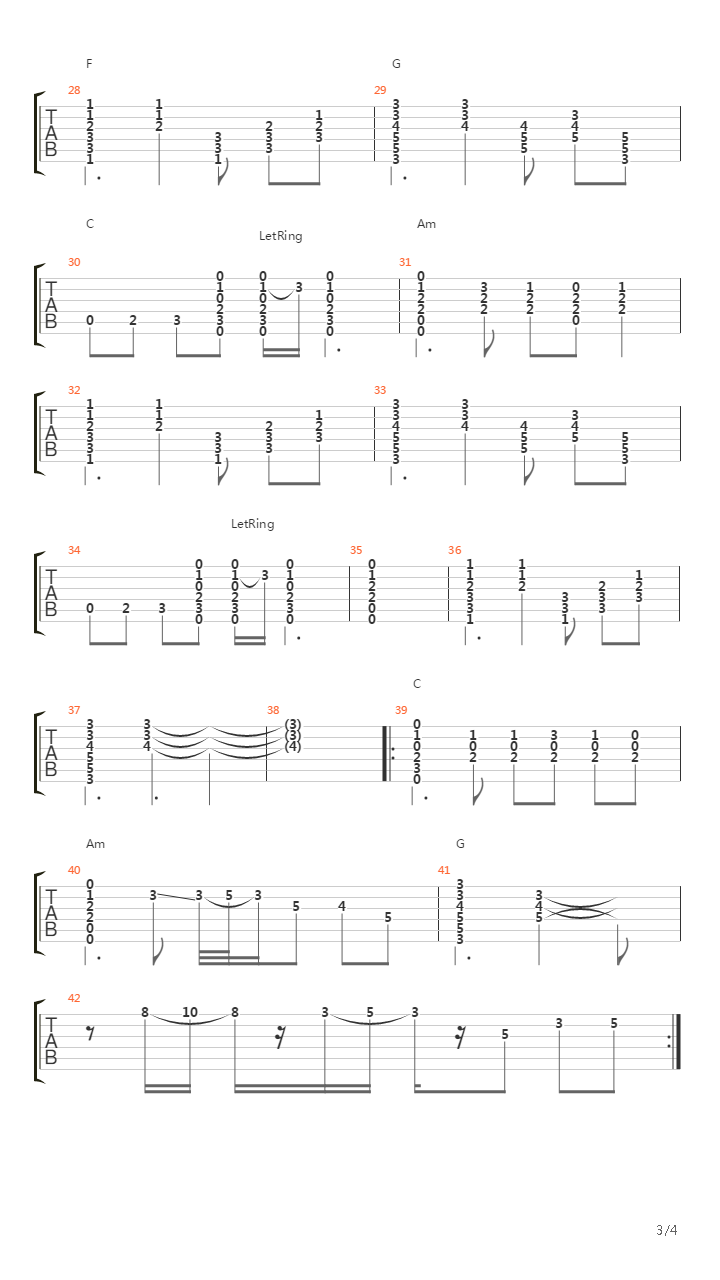 Zawsze Tam Gdzie Ty (ver 2)吉他谱