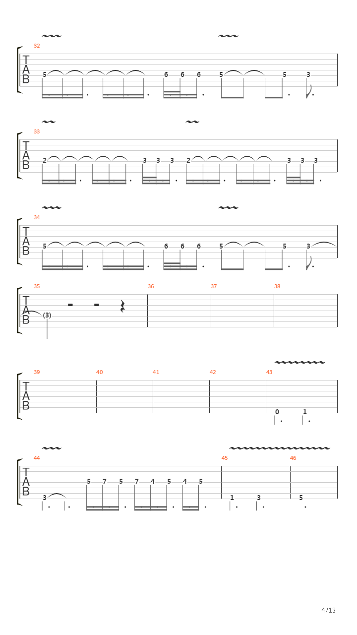 Tuba Mirum吉他谱