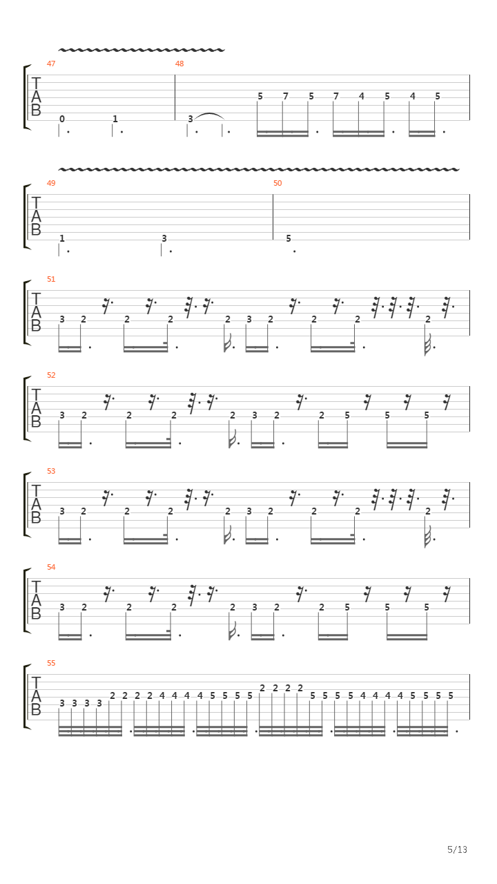 Tuba Mirum吉他谱