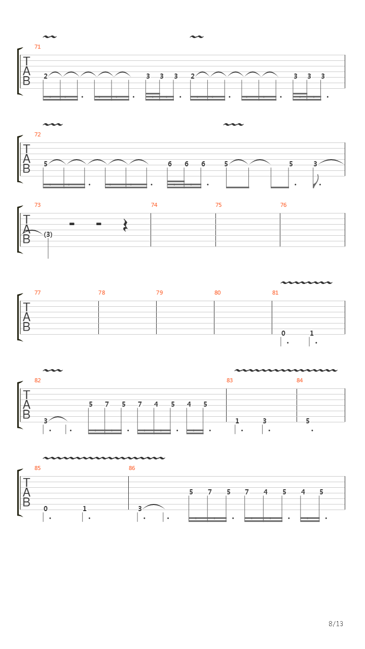 Tuba Mirum吉他谱