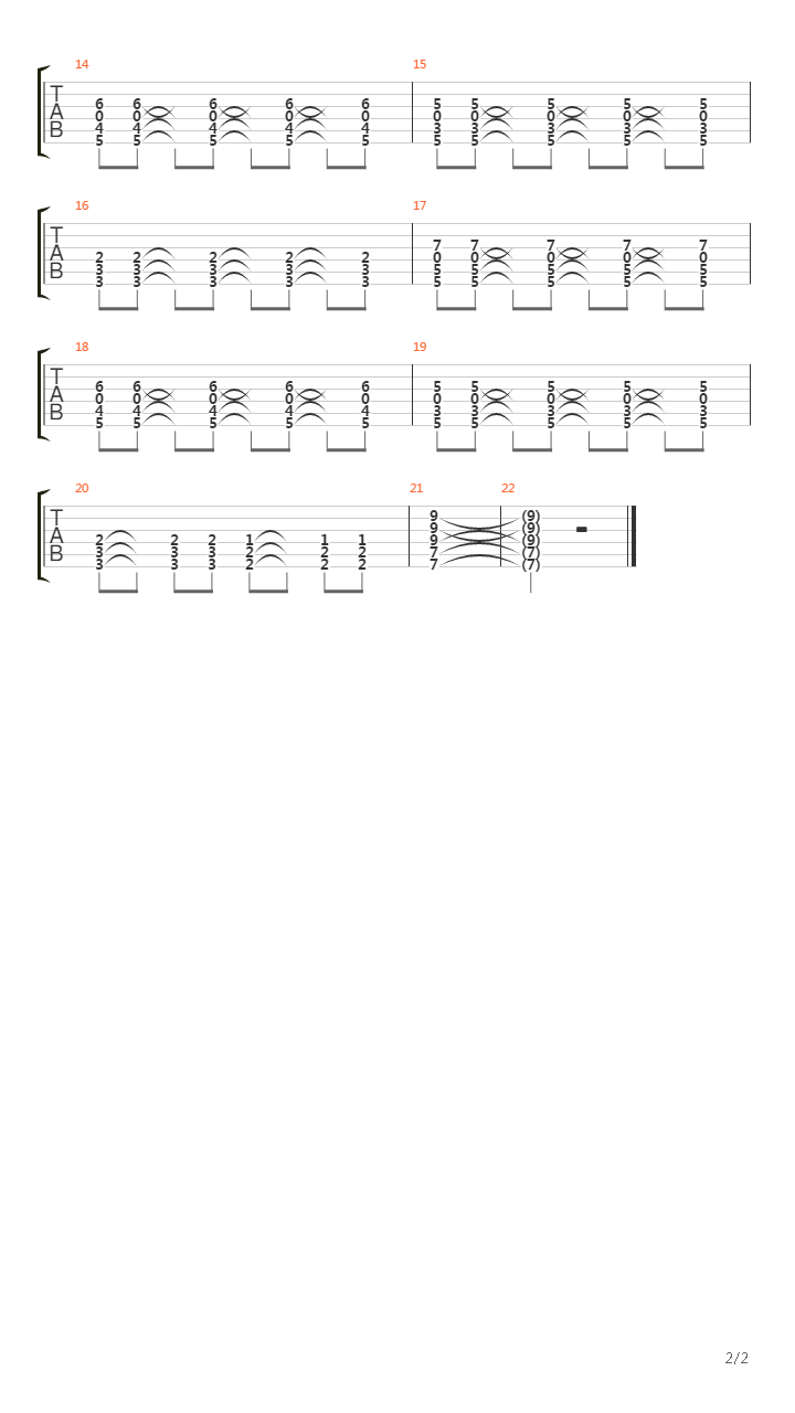 Glory吉他谱