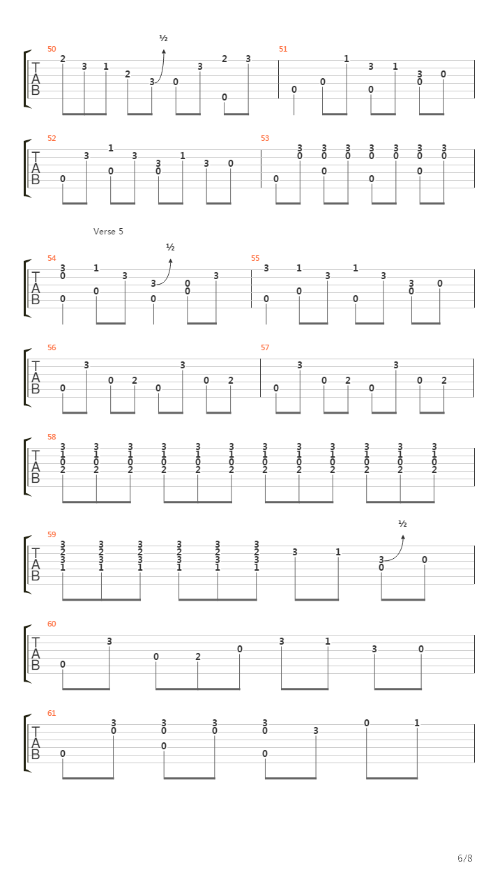 Blues in G吉他谱