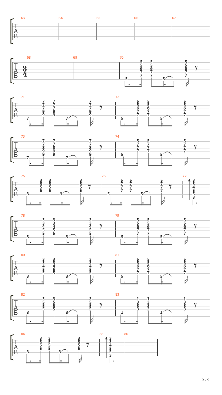 Fission吉他谱
