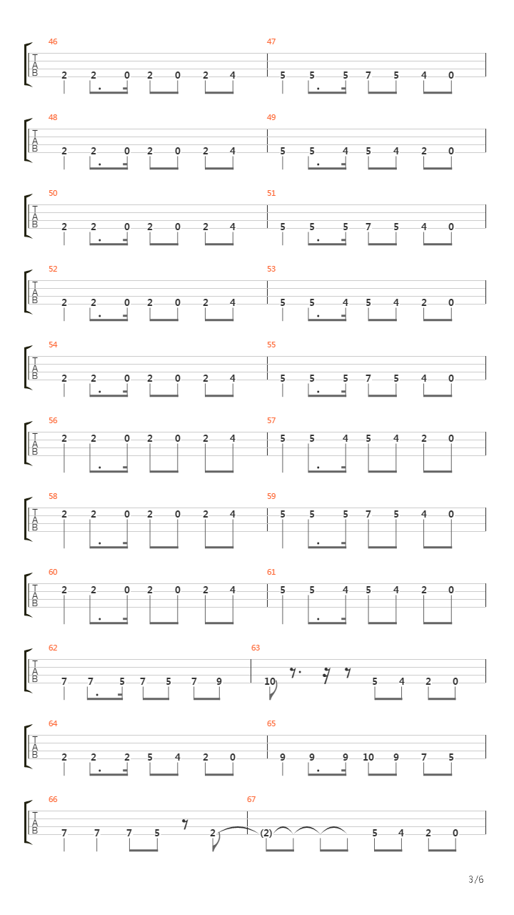 Время X吉他谱