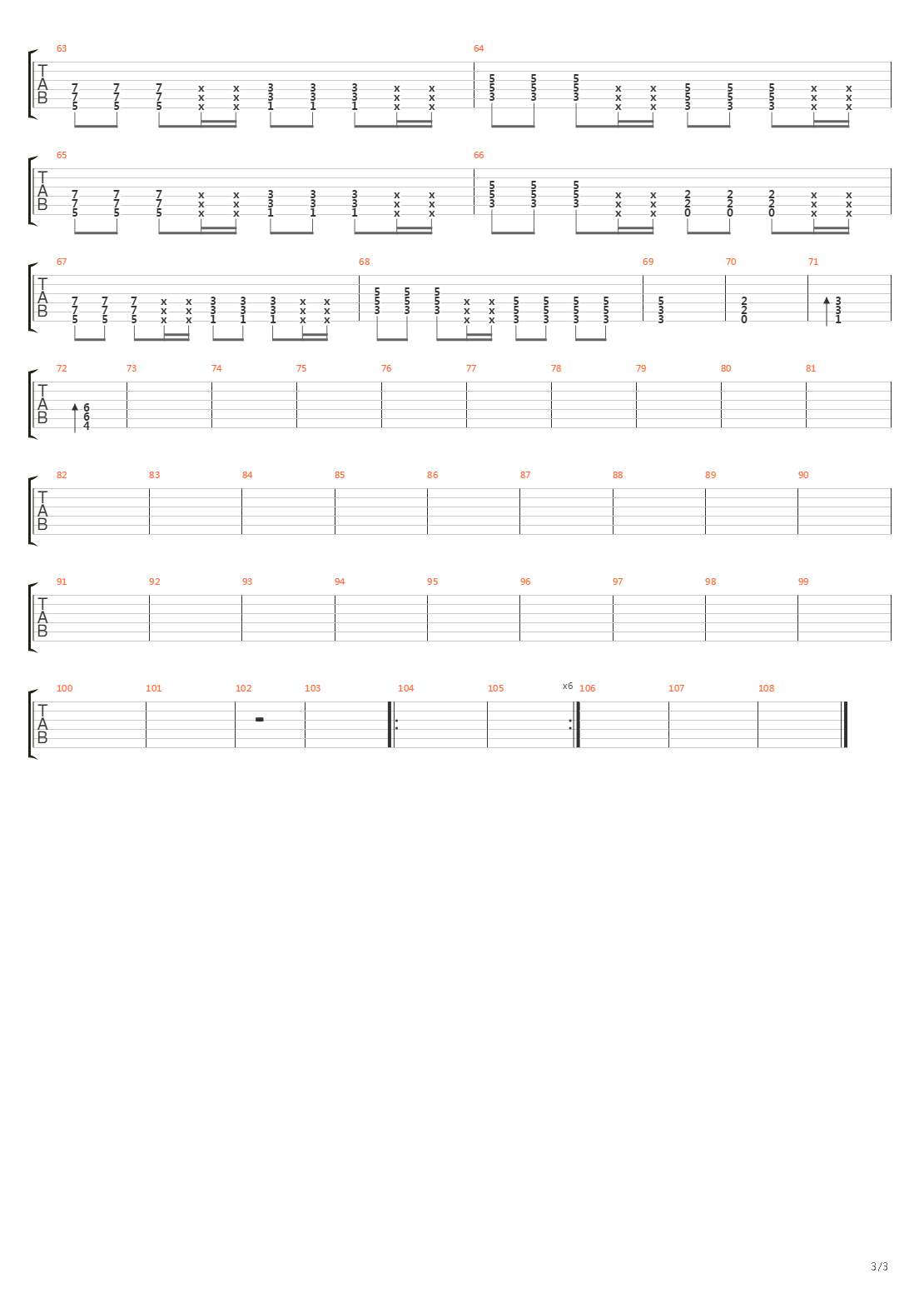 Моя оборона吉他谱