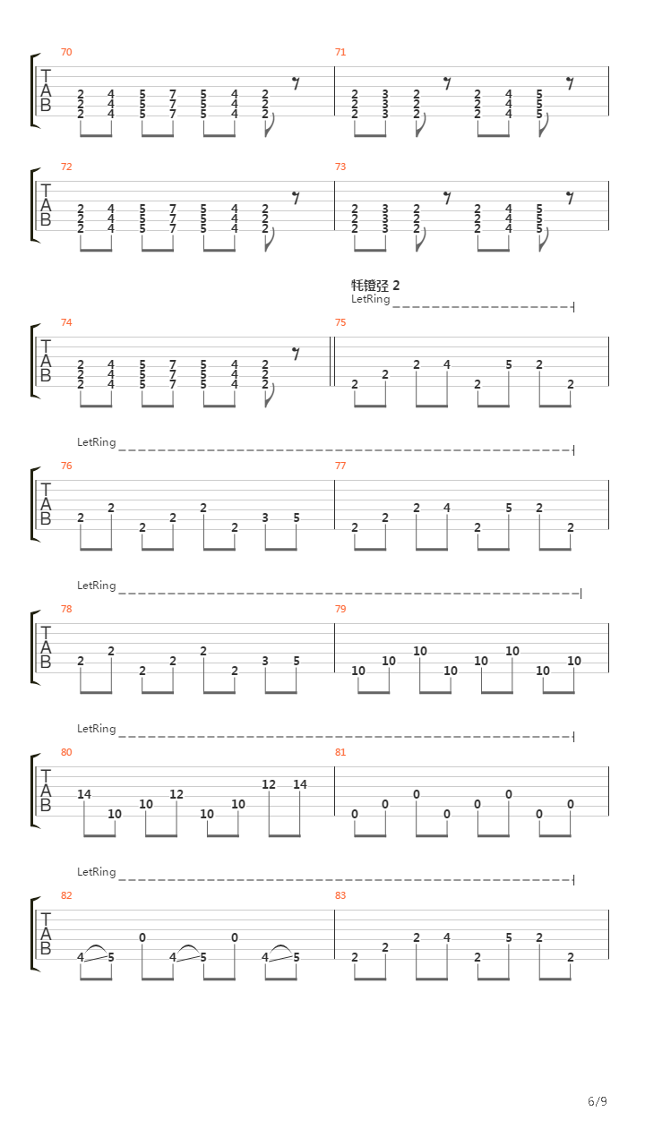 Старый Дом吉他谱