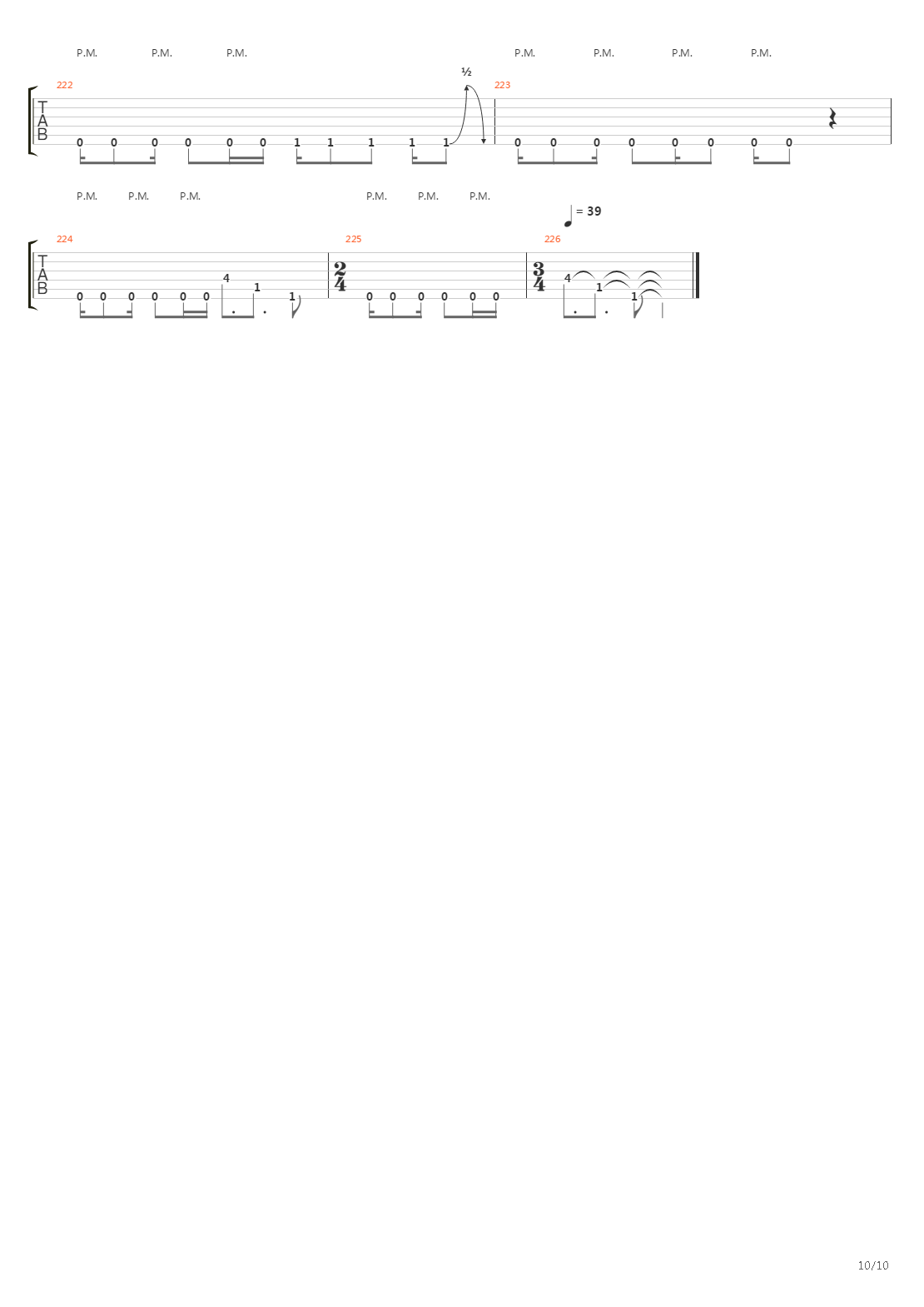 Maelstrom吉他谱