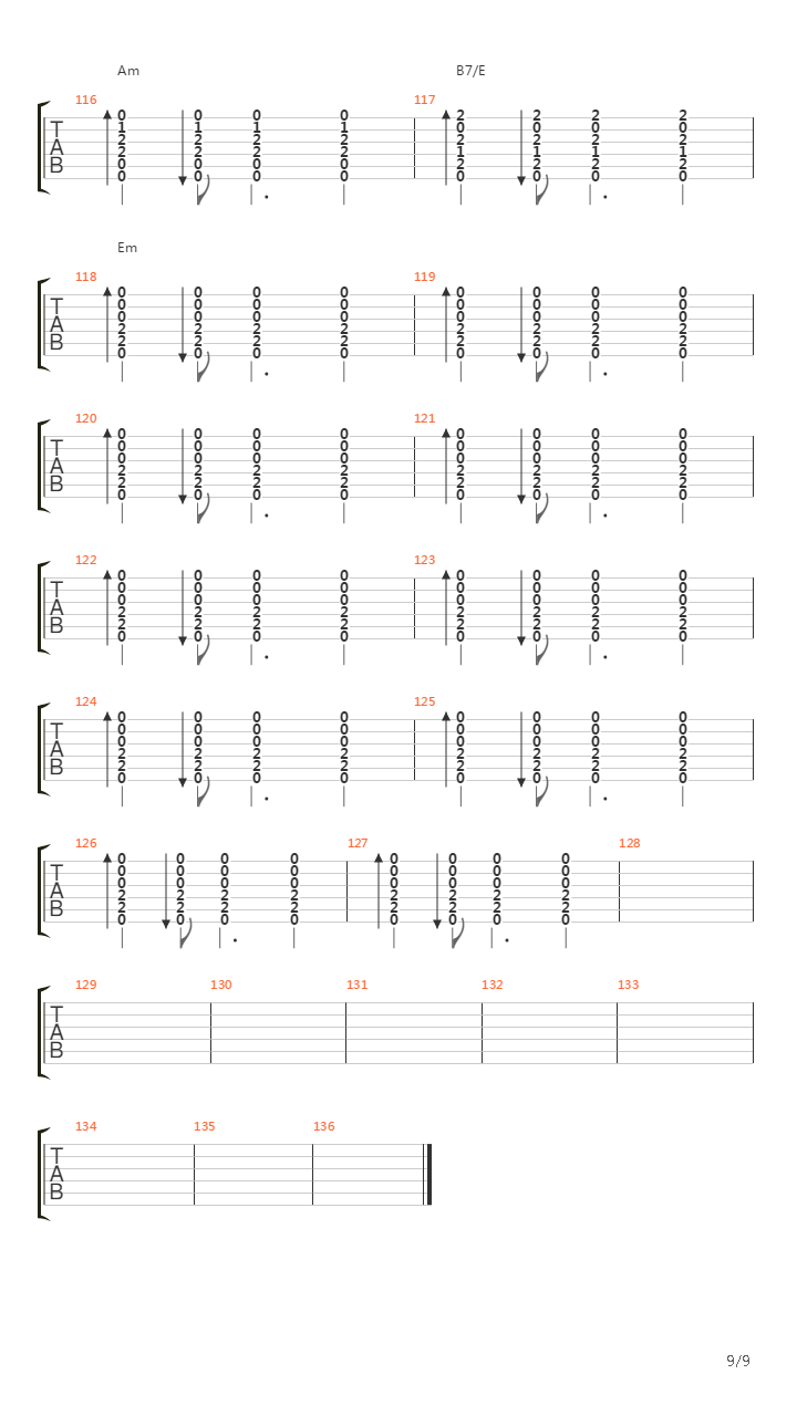 Kumbala吉他谱