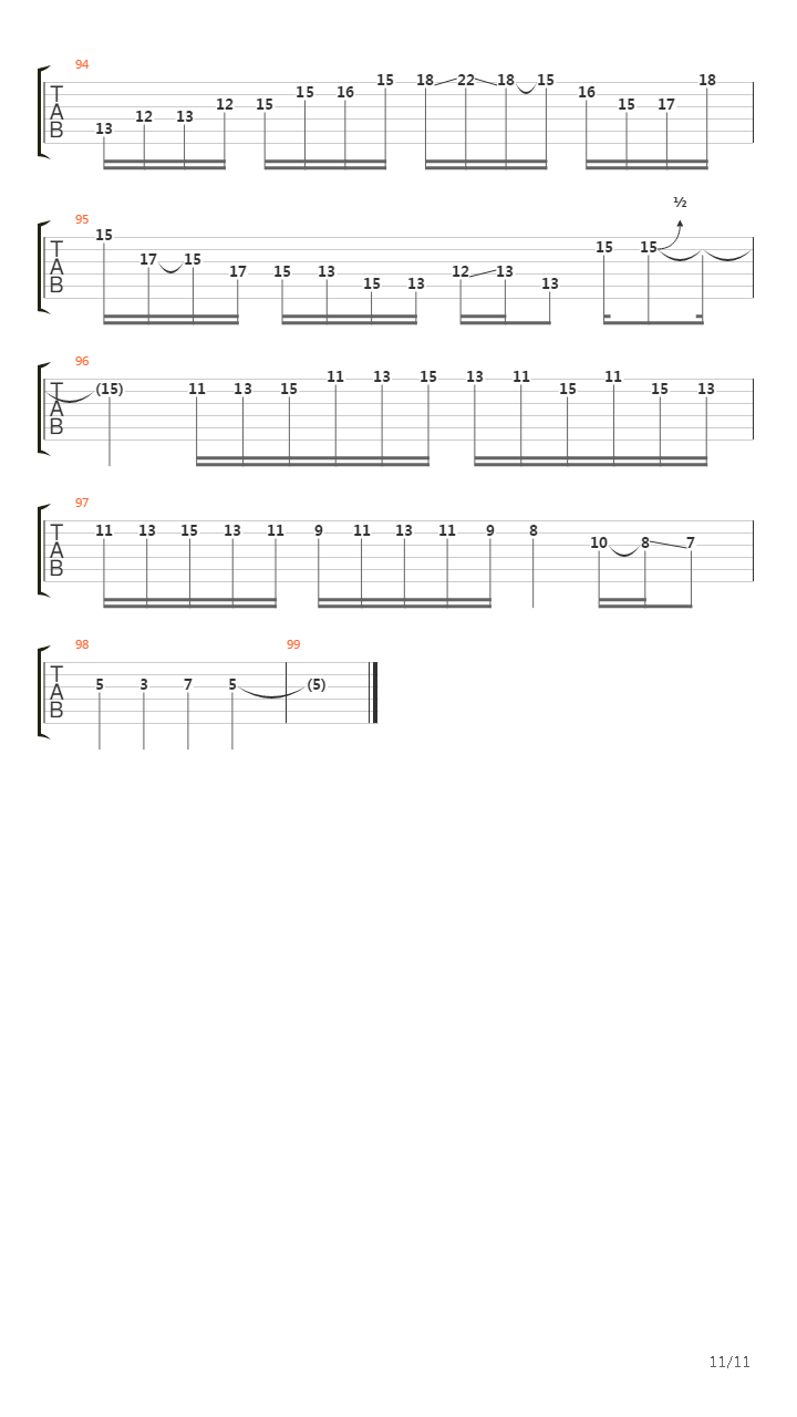 The Reaction吉他谱