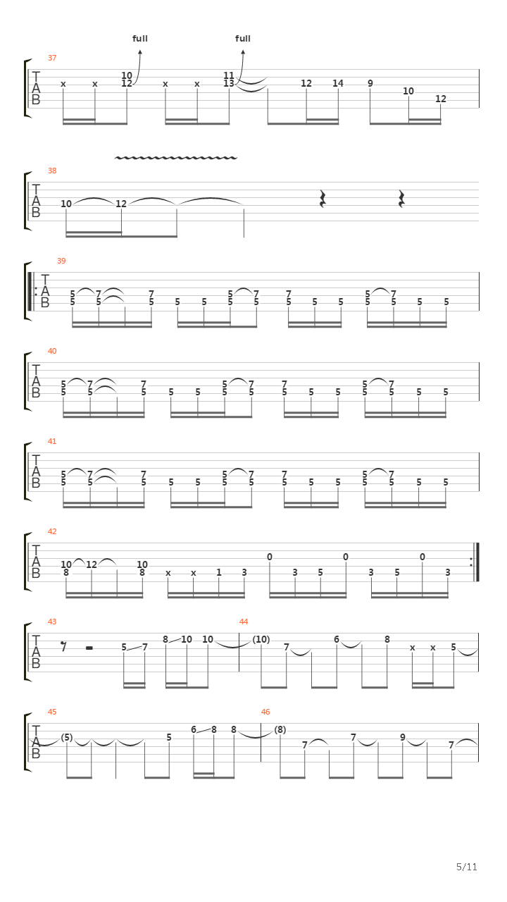 The Reaction吉他谱