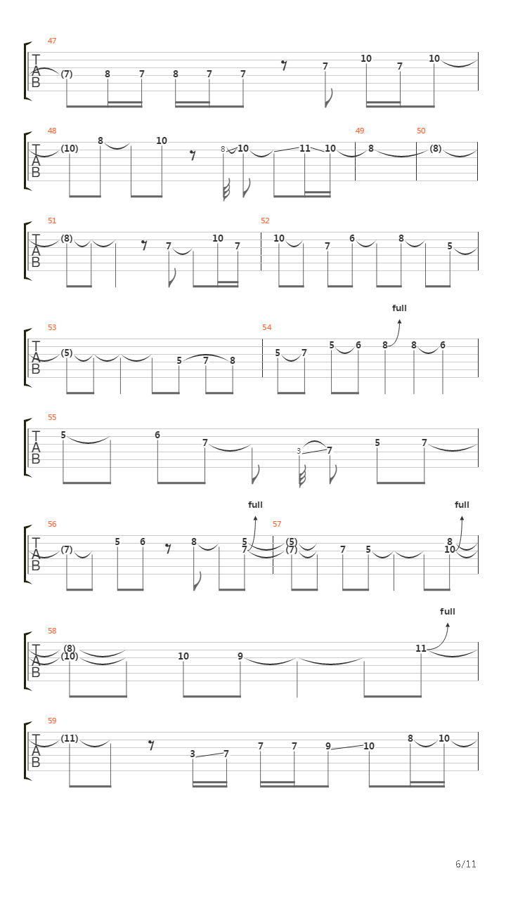 The Reaction吉他谱