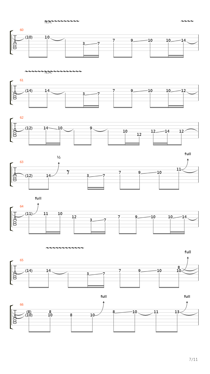 The Reaction吉他谱