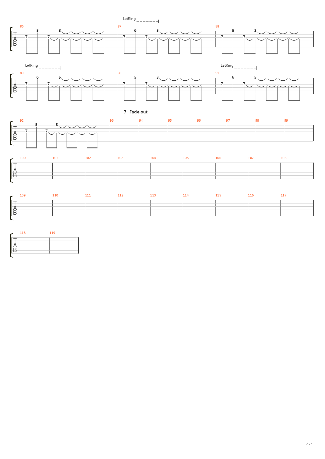 Immixtion吉他谱