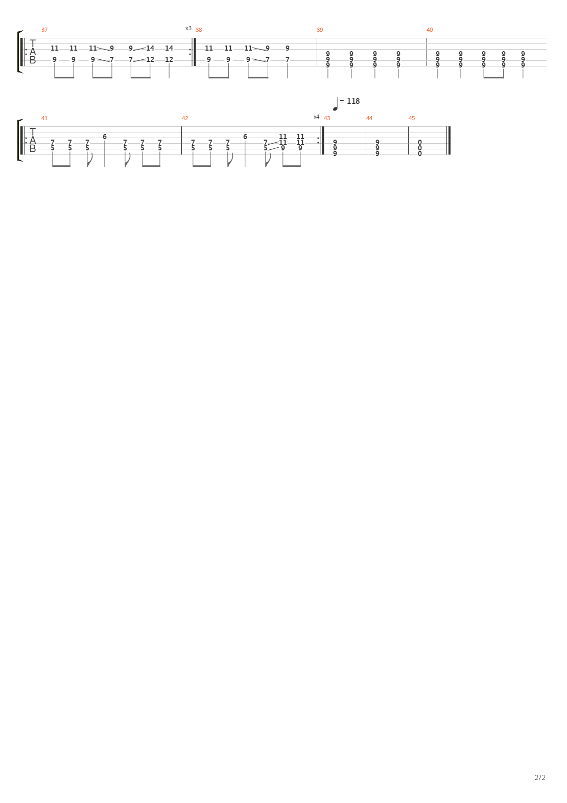 Montherlant吉他谱