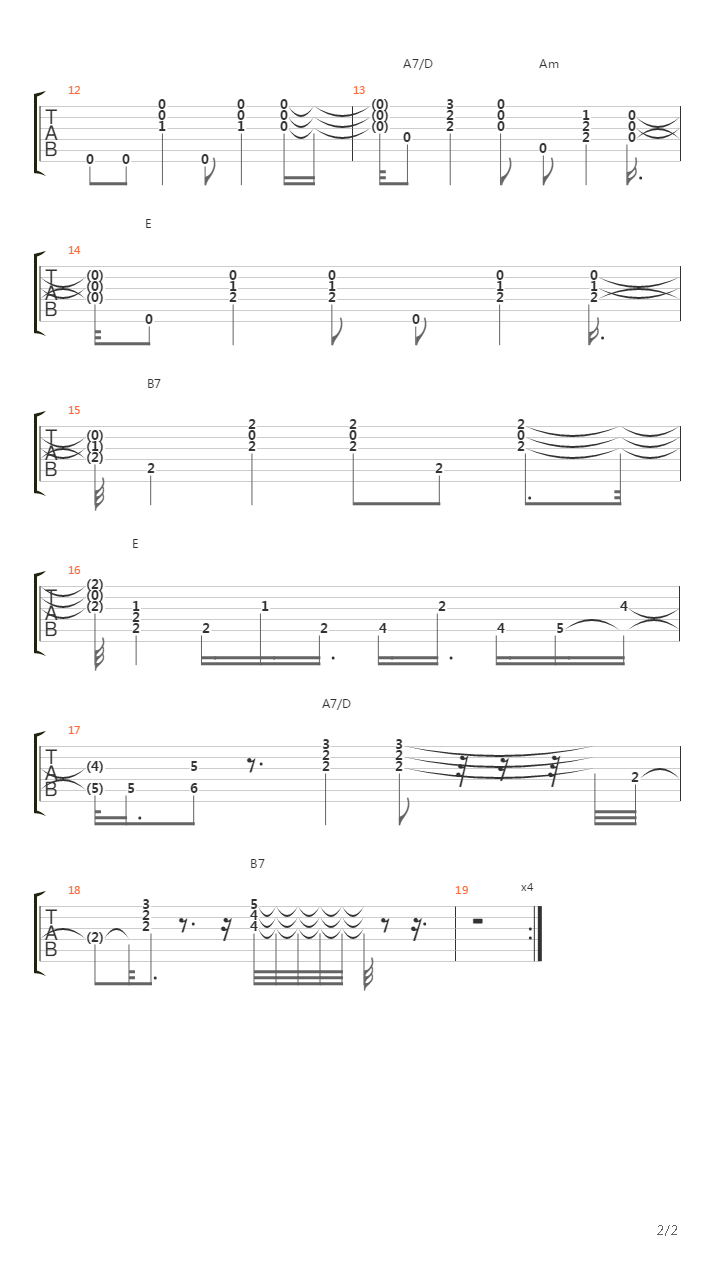 blanc数字钢琴谱图片