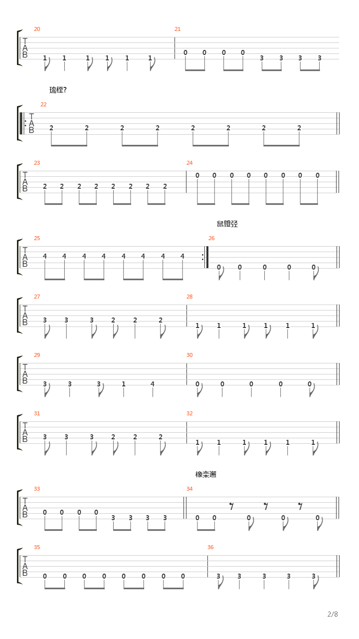 Буря吉他谱