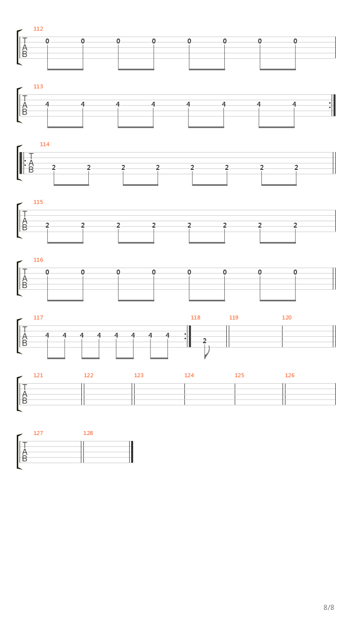 Буря吉他谱