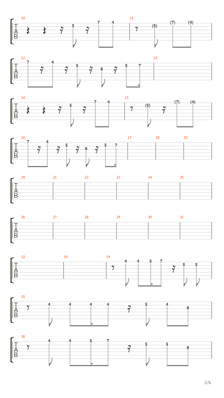 Rio De Janeiro吉他谱