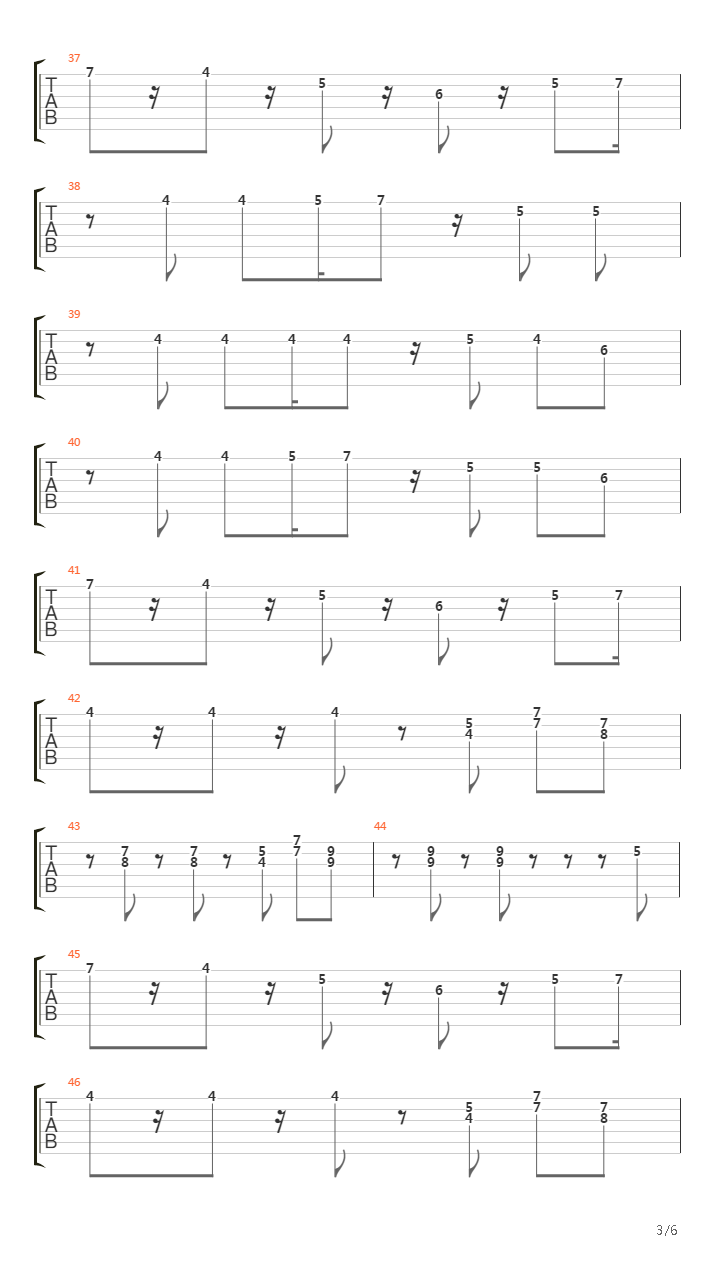 Rio De Janeiro吉他谱