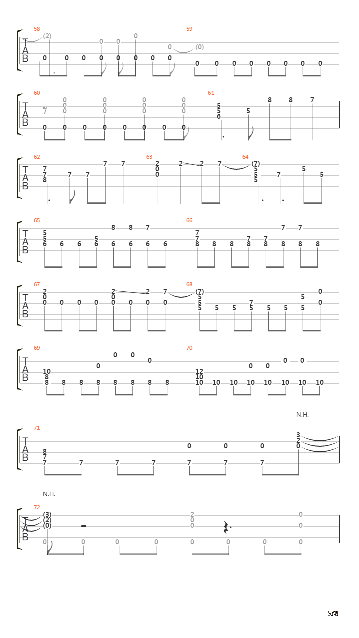 Titanium吉他谱