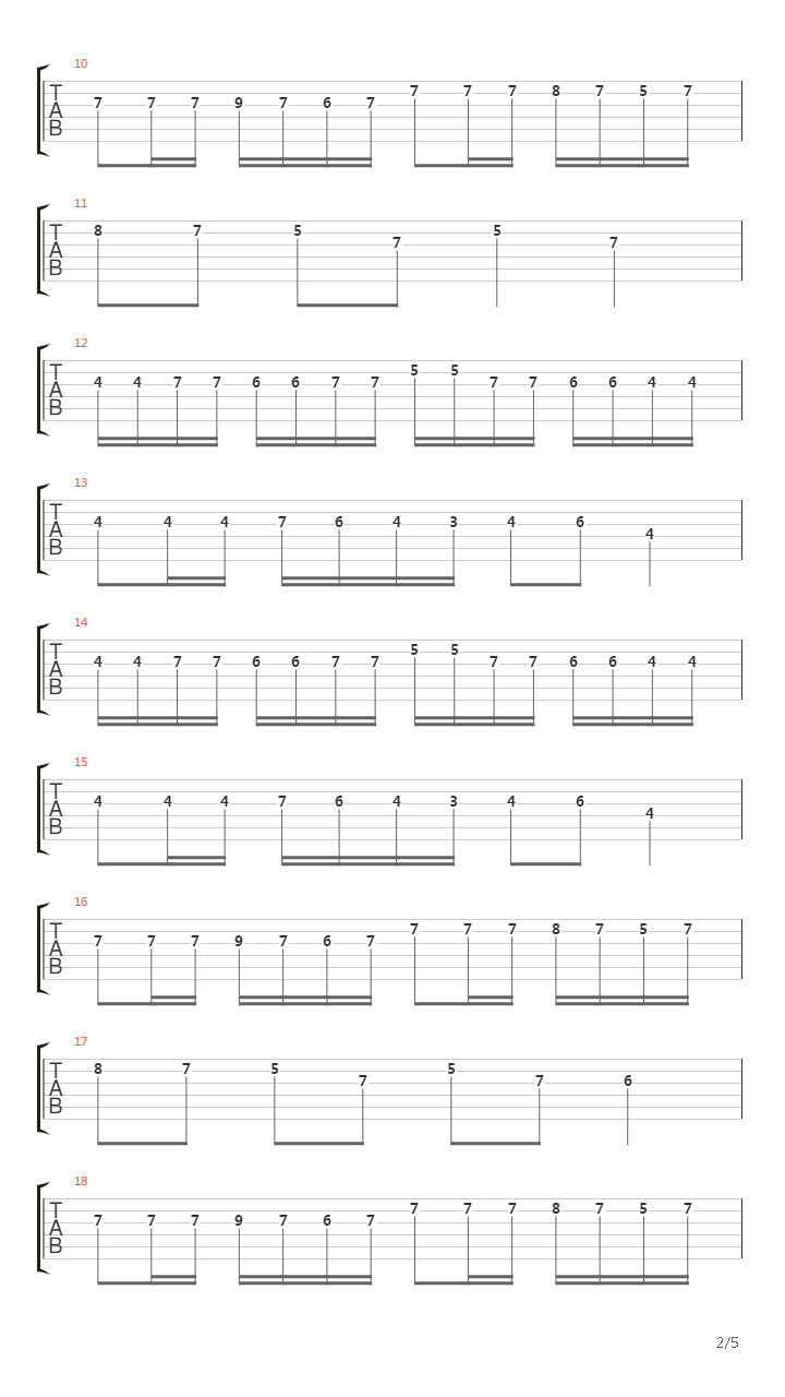 Keresztes Vitez吉他谱