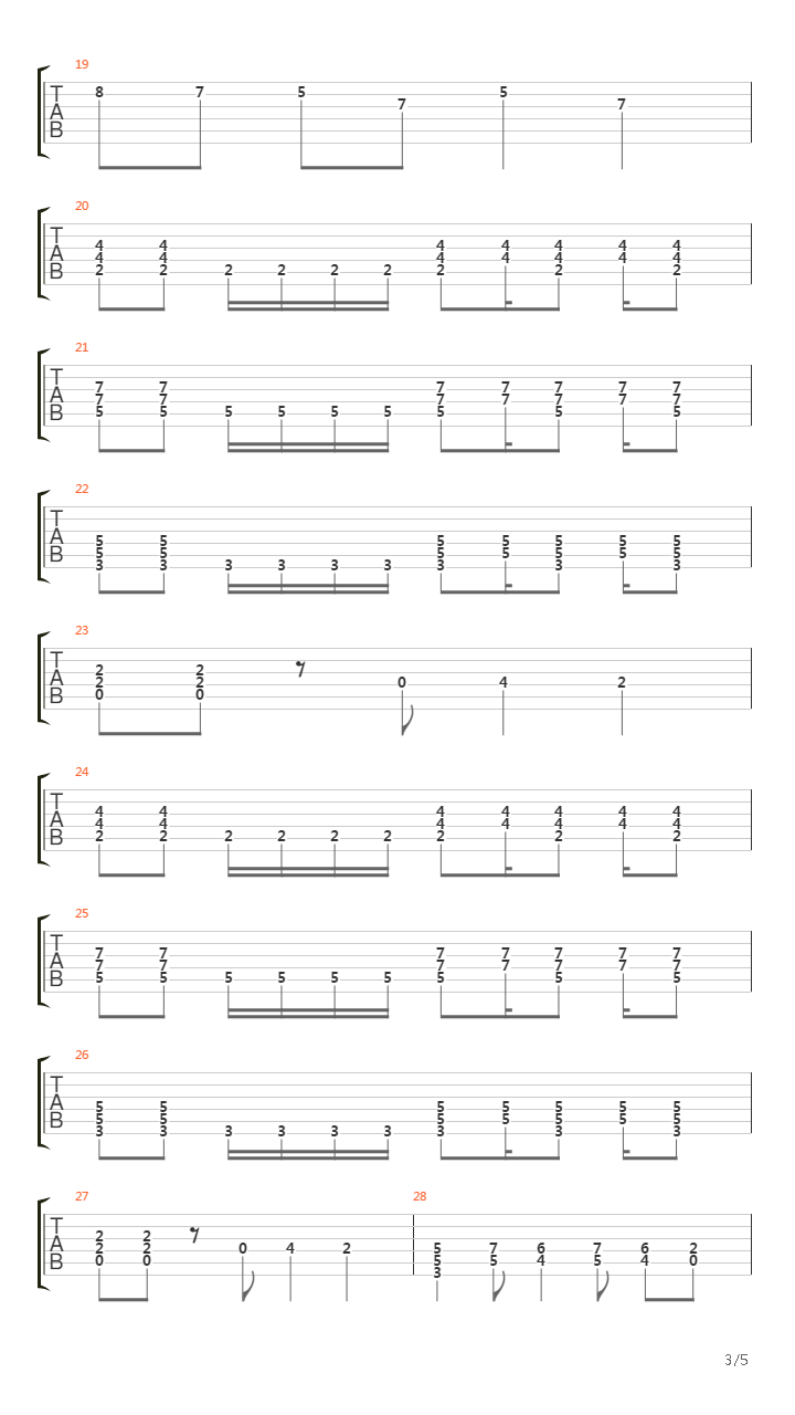 Keresztes Vitez吉他谱