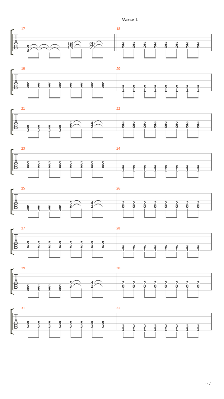 Es吉他谱