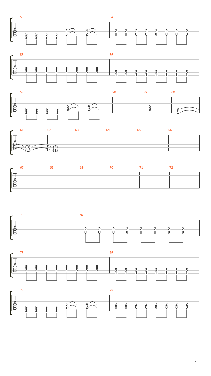 Es吉他谱