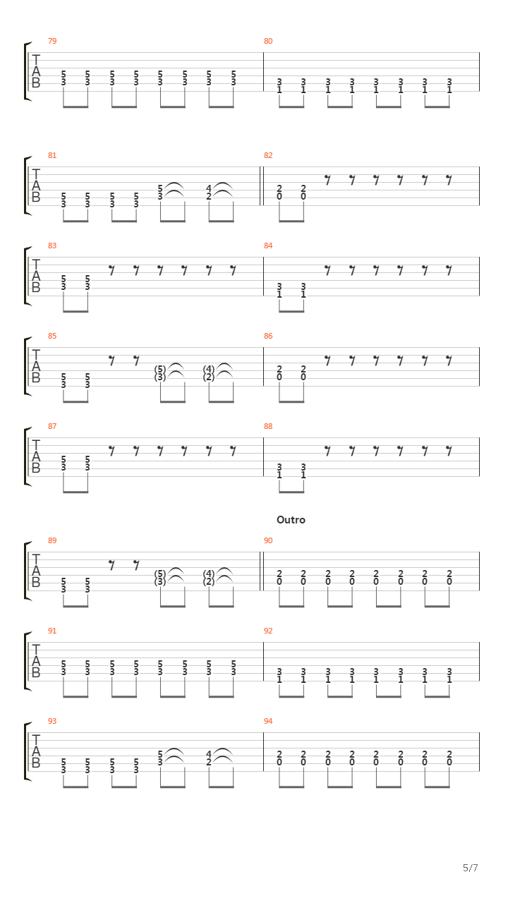 Es吉他谱