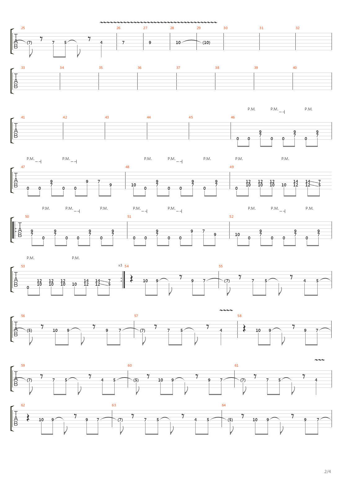 Destroyer吉他谱
