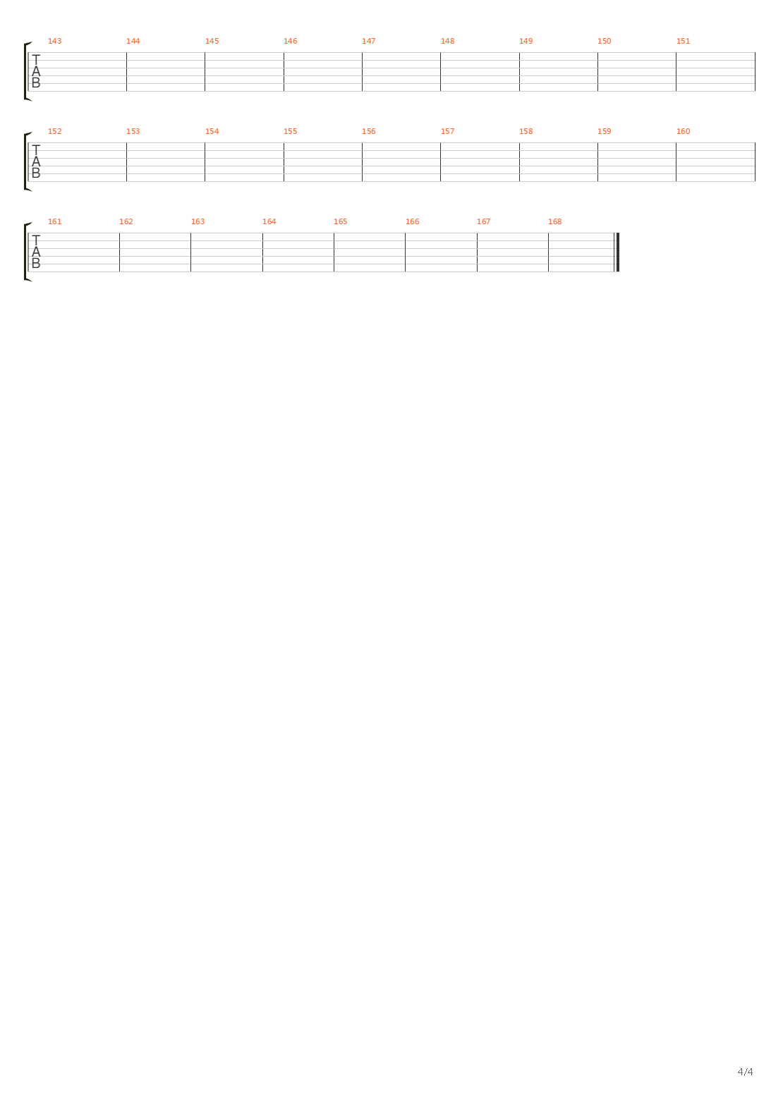 Destroyer吉他谱