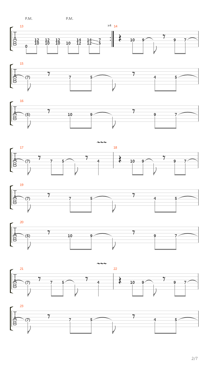 Destroyer吉他谱
