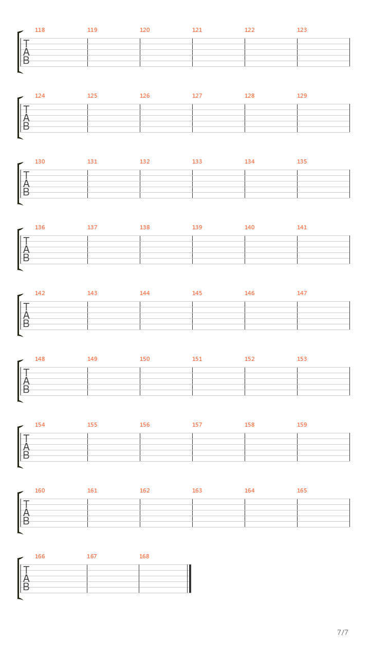 Destroyer吉他谱
