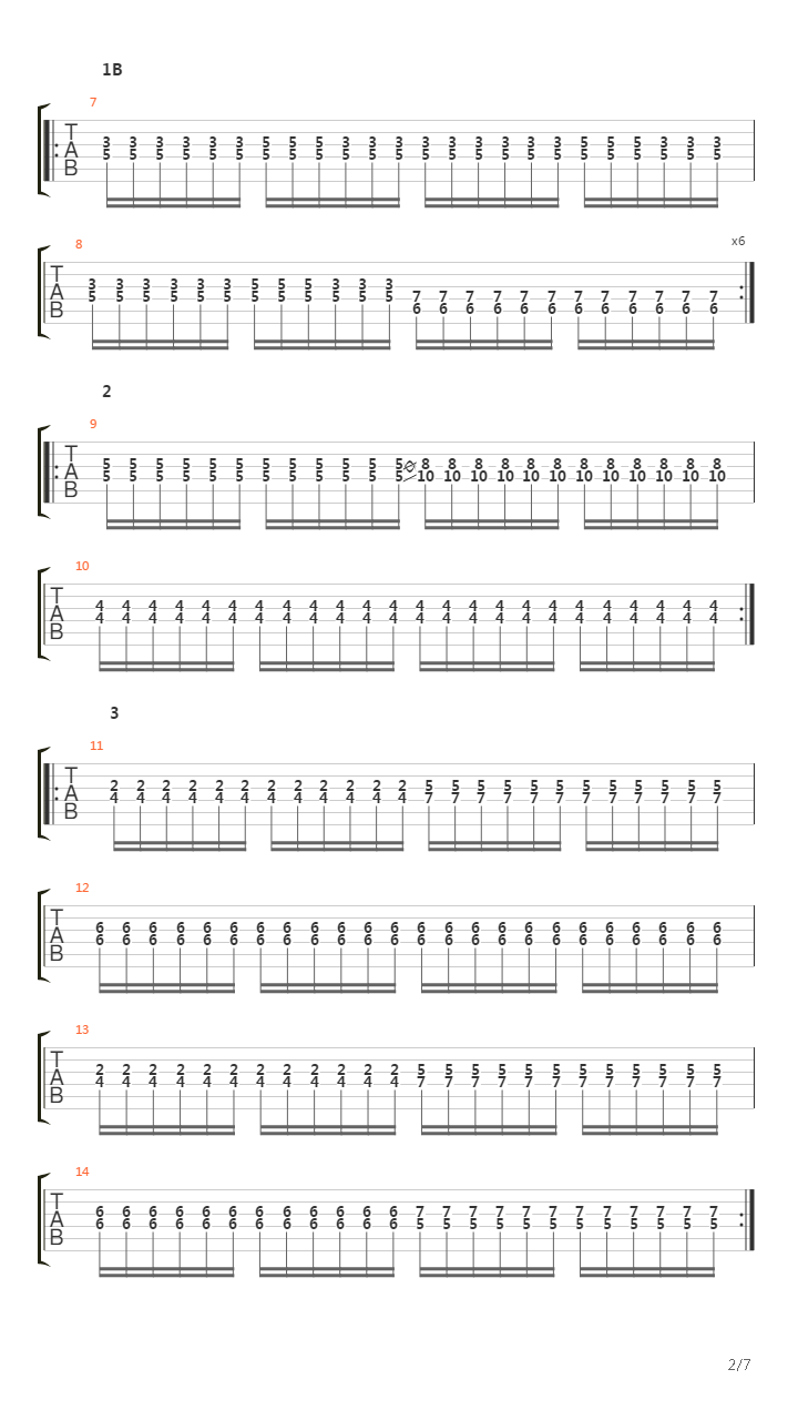 Black Millenium吉他谱