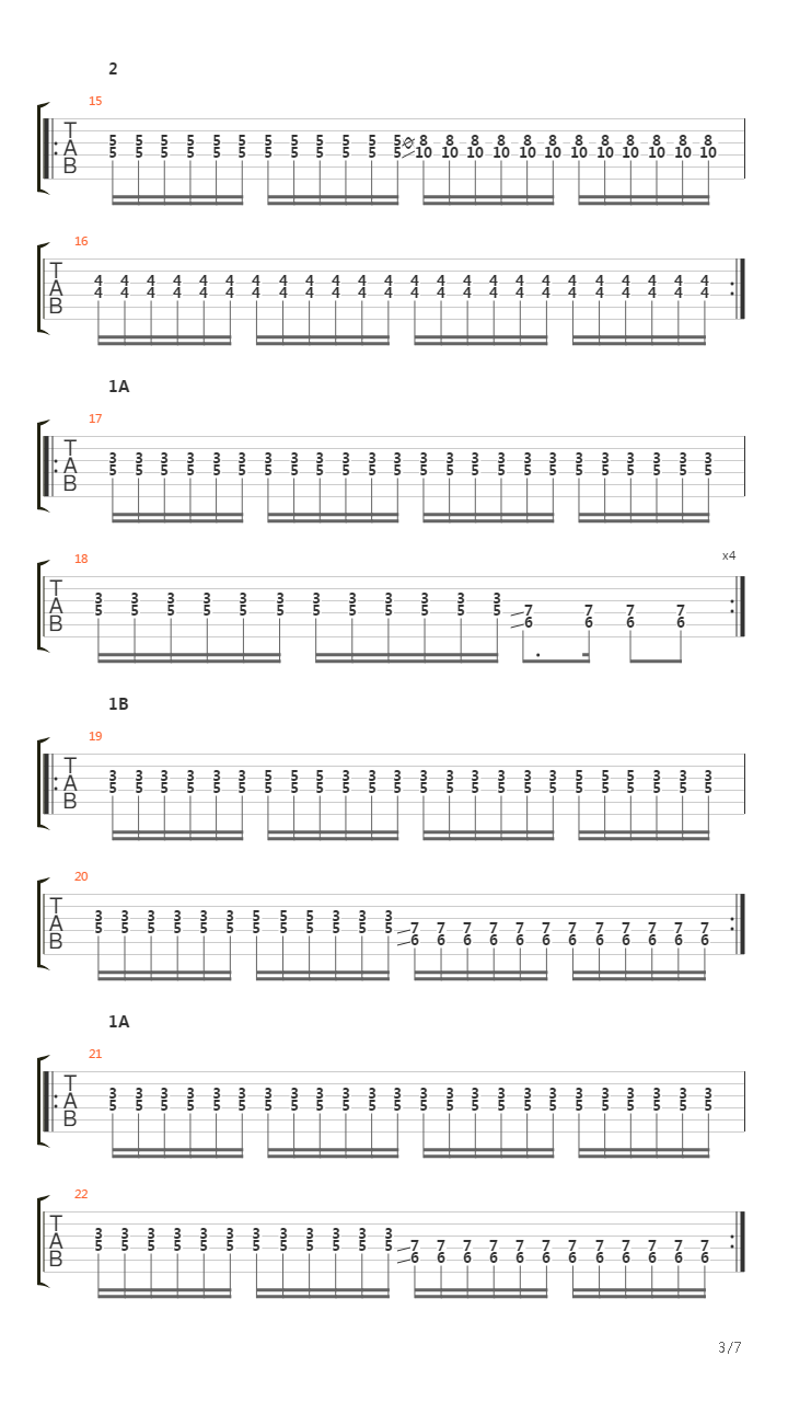 Black Millenium吉他谱