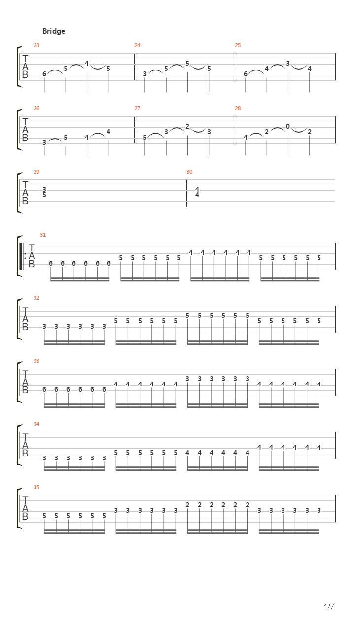 Black Millenium吉他谱